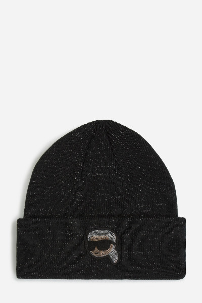 SAPKA KARL LAGERFELD IKON RH LUREX BEANIE - Kép 1