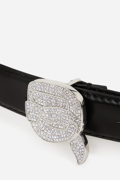 ÖV KARL LAGERFELD IKON RHINESTONE H2.5 BELT - Kép 5