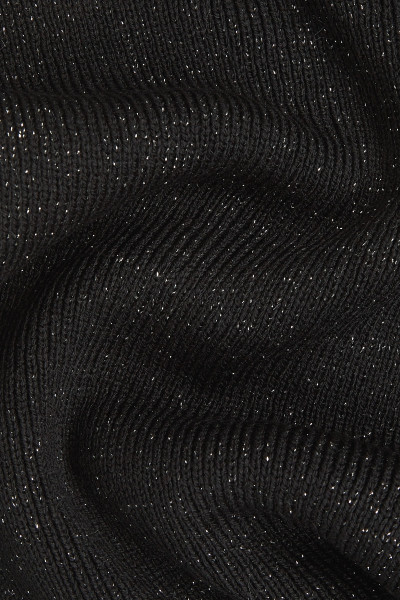 SÁL KARL LAGERFELD IKON RHINESTONE LUREX SCARF - Kép 4