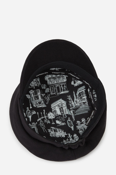 ČEPICE KARL LAGERFELD K/SKETCH BAKER BOY CAP - Fotografie č. 4