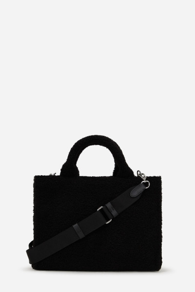 KABELKA KARL LAGERFELD K/RSG MD SQUARE TOTE SHEARLING - Fotografie č. 3