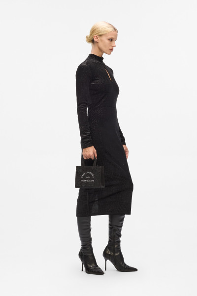 RETIKÜL KARL LAGERFELD K/RSG MINI SQUARE RH TOTE - Kép 2