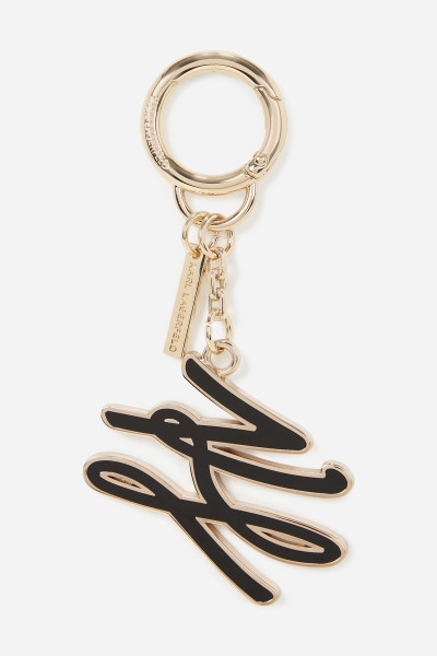 KLÍČENKA KARL LAGERFELD K/AUTOGRAPH ENAMEL KEYCHAIN - Fotografie č. 1