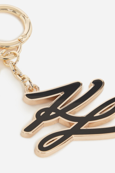 KLÍČENKA KARL LAGERFELD K/AUTOGRAPH ENAMEL KEYCHAIN - Fotografie č. 3