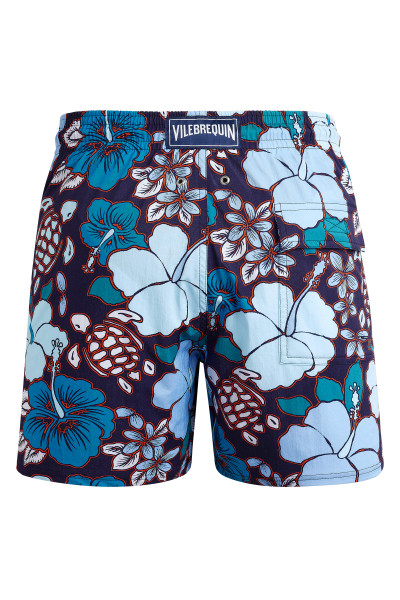 PLAVKY VILEBREQUIN MEN STRETCH SWIM SHORTS TROPICAL TURTLES - Fotografie č. 2
