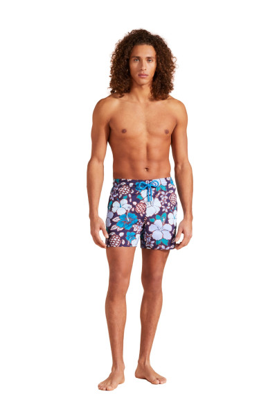 PLAVKY VILEBREQUIN MEN STRETCH SWIM SHORTS TROPICAL TURTLES - Fotografie č. 3