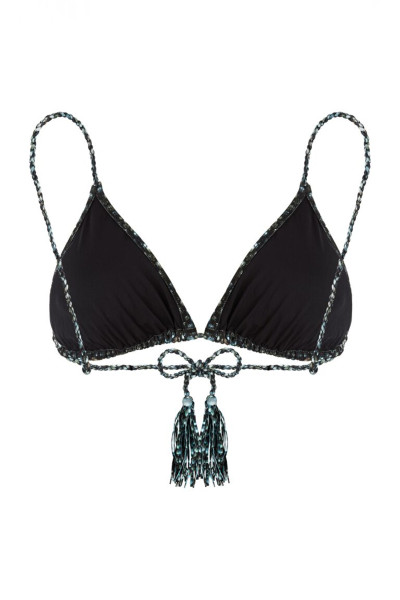 FÜRDŐRUHA VILEBREQUIN WOMEN ROPE TRIANGLE BIKINI TOP PEARL - Kép 2