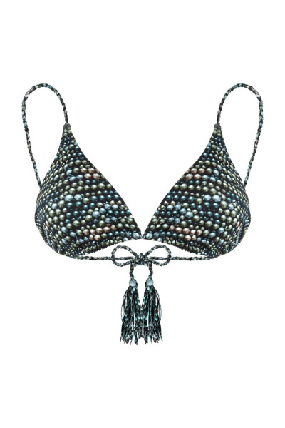 FÜRDŐRUHA VILEBREQUIN WOMEN ROPE TRIANGLE BIKINI TOP PEARL - Kép 1