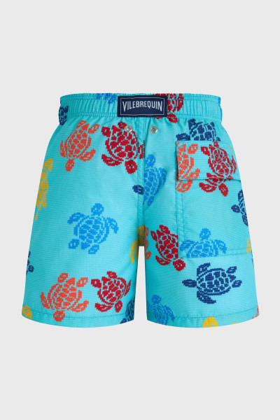 PLAVKY VILEBREQUIN BOYS SWIM SHORTS RONDE DES TORTUES TRICOT - Fotografie č. 2