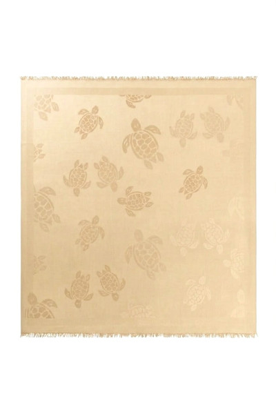 ŠÁTEK VILEBREQUIN TURTLE JAQUARD WOOL SILK - Fotografie č. 1