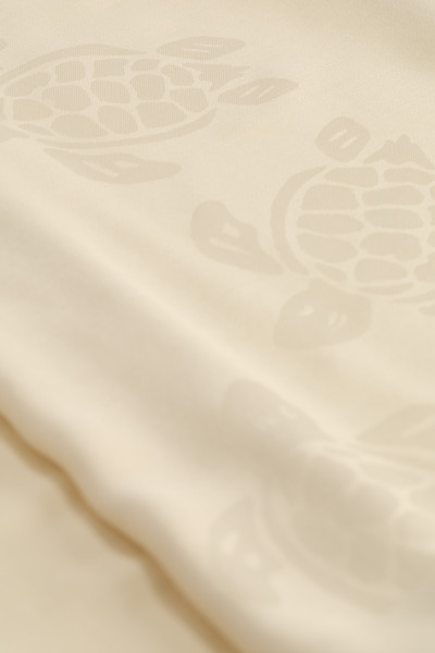 ŠÁTEK VILEBREQUIN TURTLE JAQUARD WOOL SILK - Fotografie č. 2