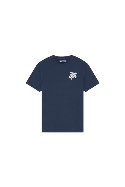 PÓLÓ VILEBREQUIN BIG TURTLE CHAIN  EMBROIDERY ORGANIC COTTON - Kép 1