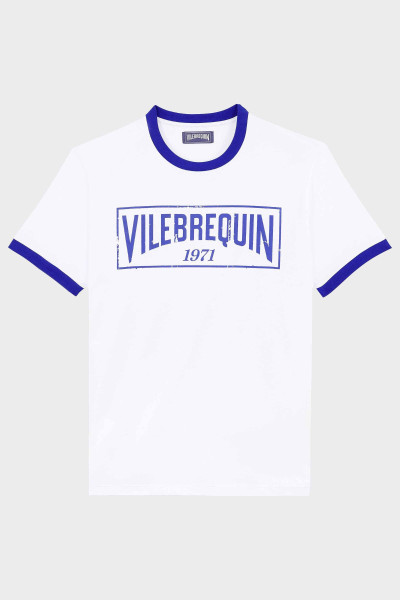 PÓLÓ VILEBREQUIN MAXI MEDIGITAL PRINT  VINTAGE LOGO ORGANIQUE COTTON - Kép 3