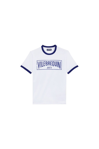 PÓLÓ VILEBREQUIN MAXI MEDIGITAL PRINT  VINTAGE LOGO ORGANIQUE COTTON - Kép 1