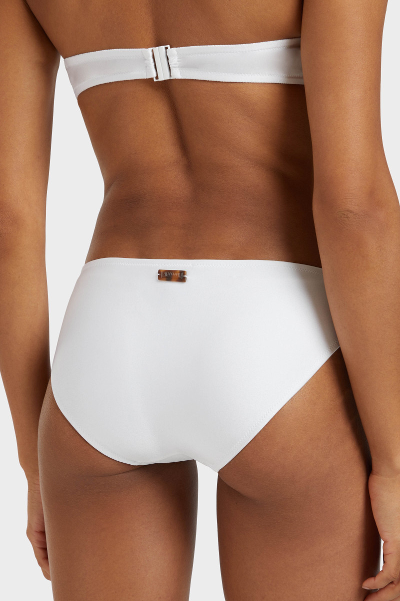 Plavky Vilebrequin Solid Swim Jersey Stretch Brillant Blanc