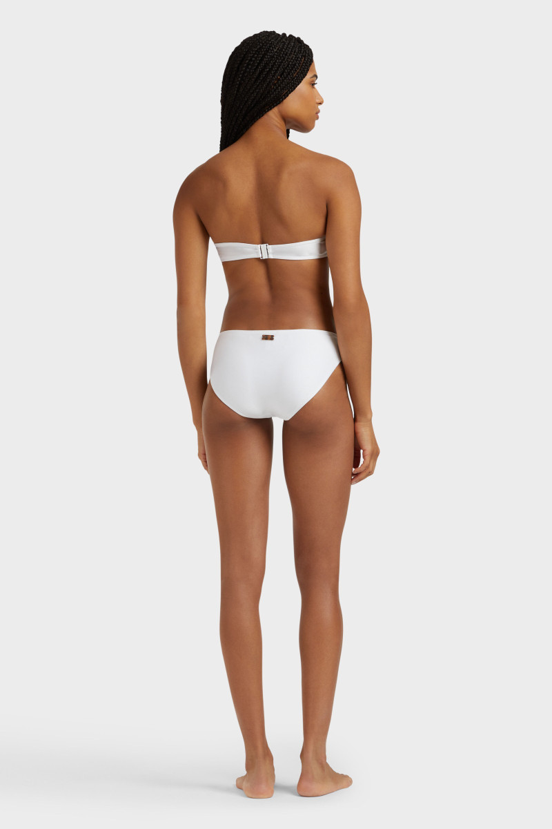 Plavky Vilebrequin Solid Swim Jersey Stretch Brillant Blanc