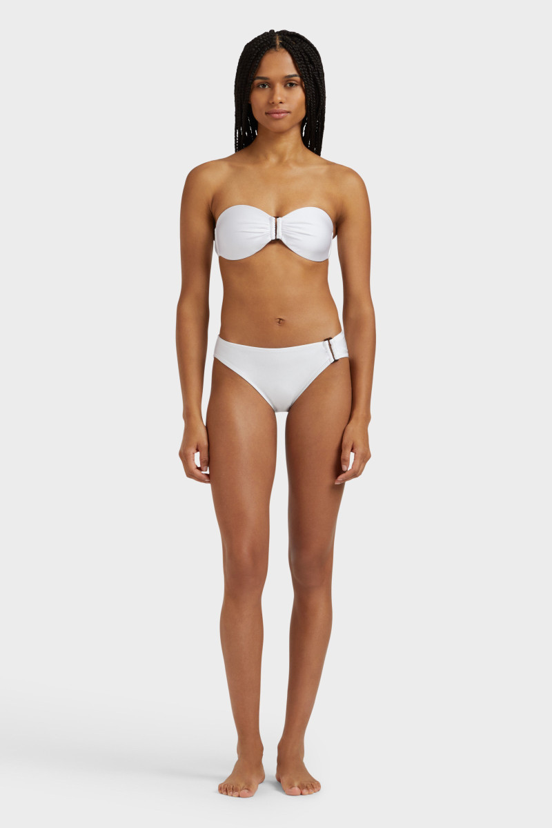 Plavky Vilebrequin Solid Swim Jersey Stretch Brillant Blanc