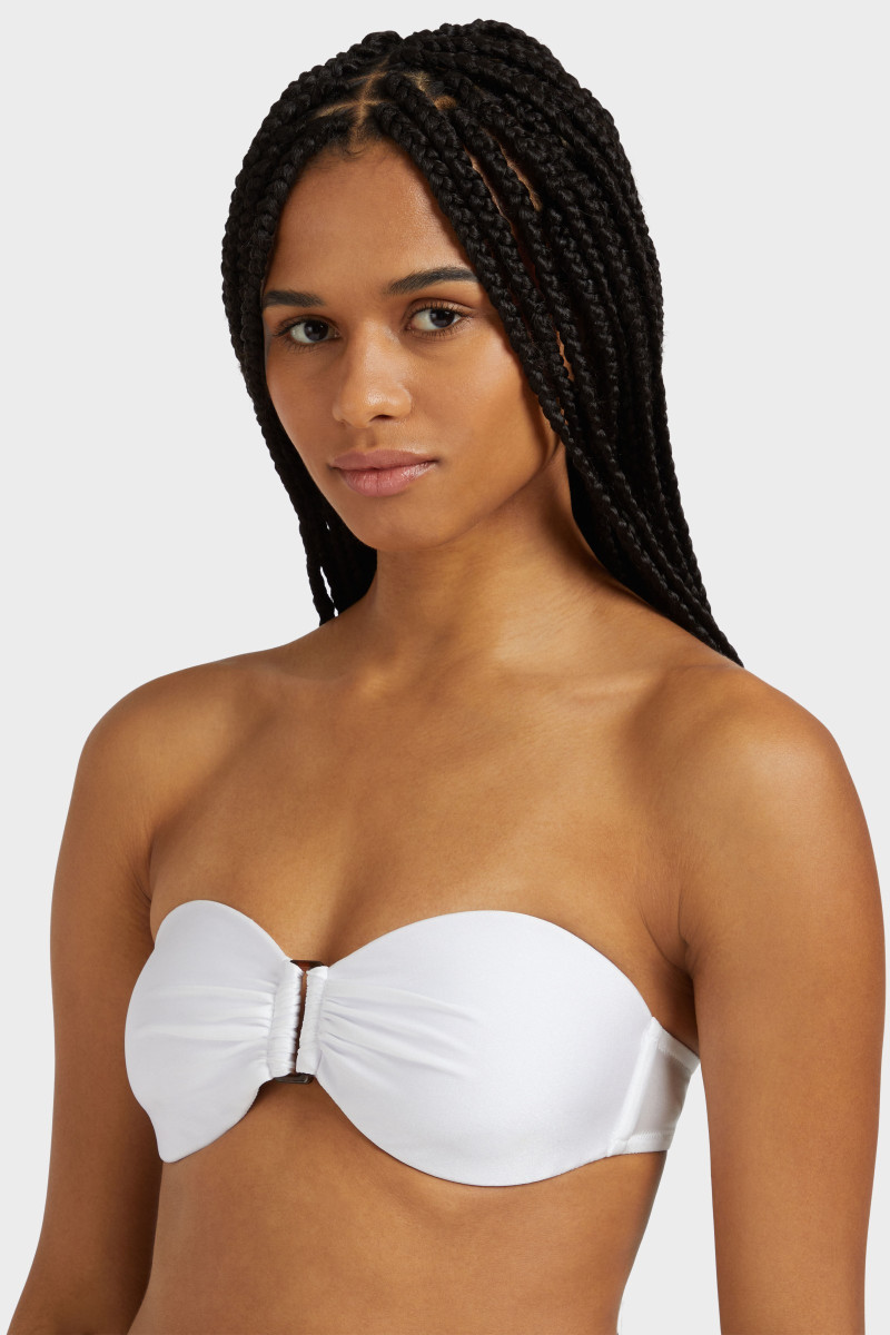 Plavky Vilebrequin Solid Swim Jersey Stretch Brillant Blanc