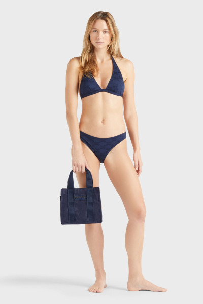 FÜRDŐRUHA VILEBREQUIN TURTLES MONOGRAM SWIM JERSEY JACQUARD STRETCH - Kép 3