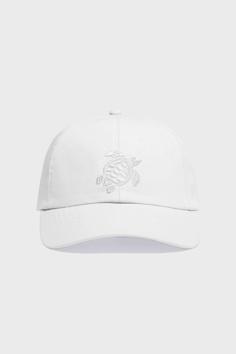 Levně Kšiltovka vilebrequin casquette unie blanc