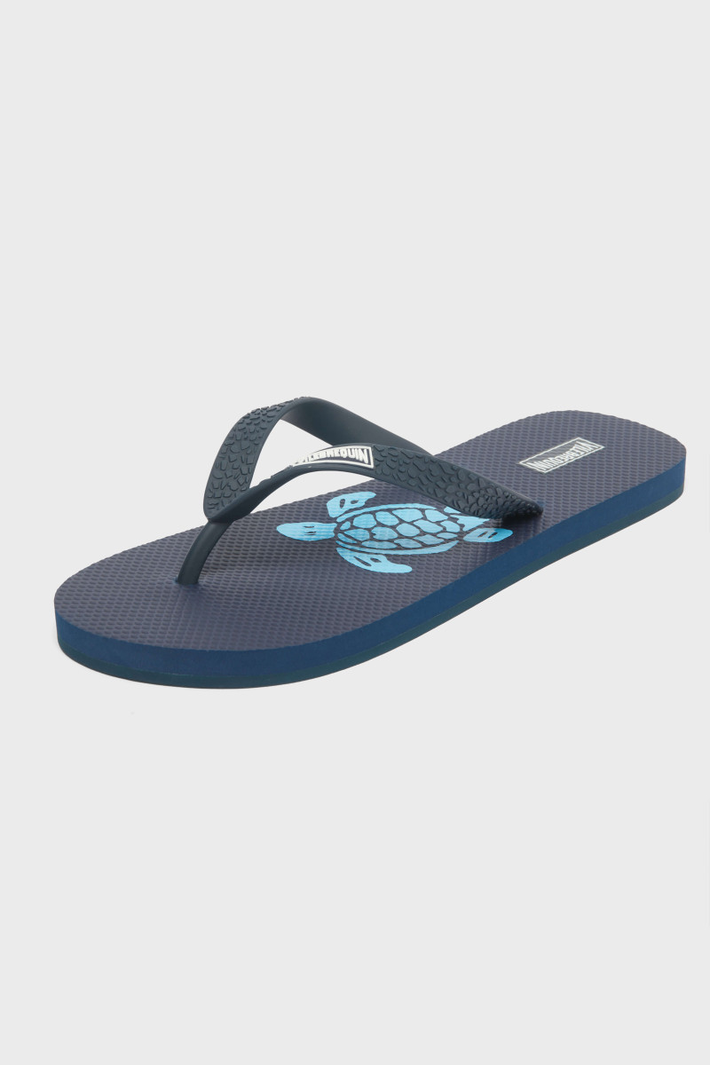 Žabky Vilebrequin Turtles Flip Flop Topaze Bleue