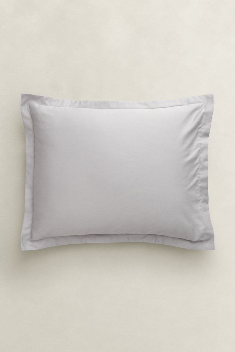E-shop POVLAK NA POLŠTÁŘ GANT SATEEN PILLOWCASE 50x60 MOON GREY
