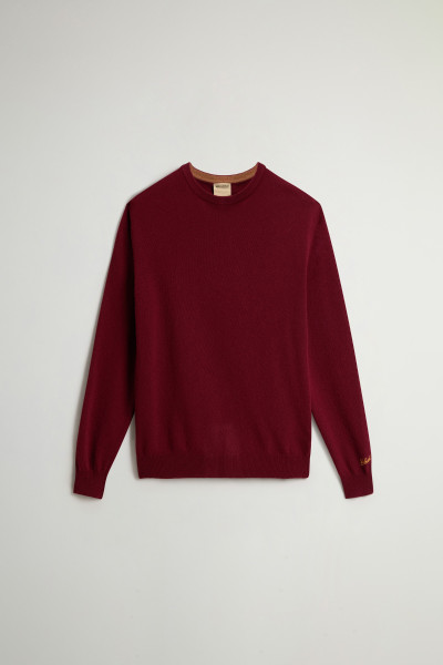 SVETR WOOLRICH LAMBSWOOL CREWNECK - Fotografie č. 5