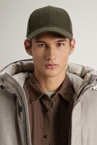 SAPKA WOOLRICH SOLID WOOL BASEBALL CAP - Kép 4