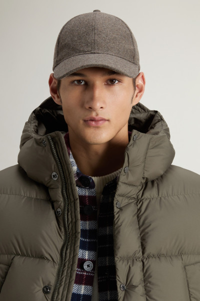 SAPKA WOOLRICH SOLID WOOL BASEBALL CAP - Kép 4