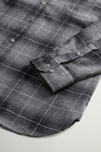 ING WOOLRICH CHECK FLANNEL WARREN SHIRT - Kép 3