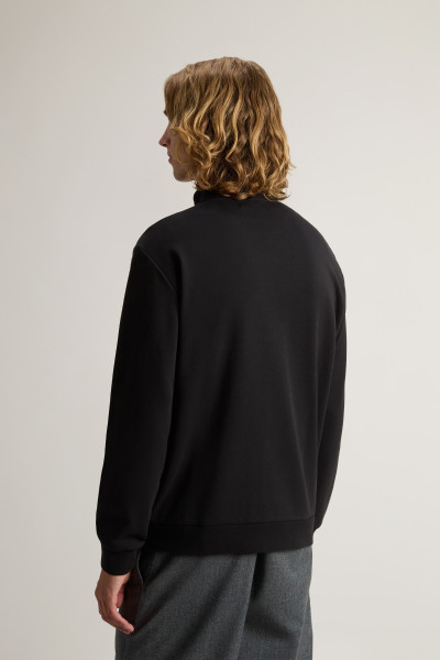 MELEGÍTŐ FELSŐ WOOLRICH LOGO INTERLOCK TRACK - Kép 3