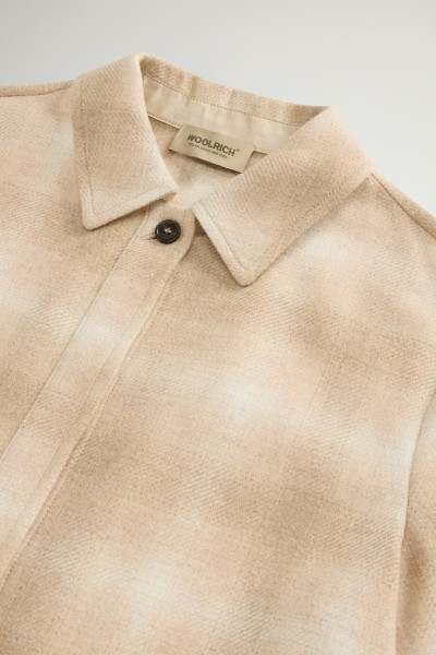 KOŠEĽA WOOLRICH LIGHT SOFT WOOL SHIRT - Fotografia č. 7