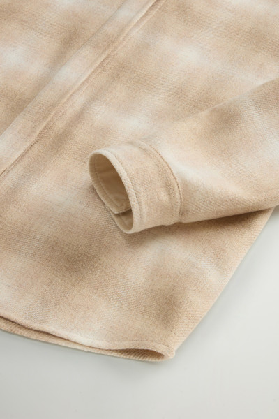 KOŠEĽA WOOLRICH LIGHT SOFT WOOL SHIRT - Fotografia č. 8