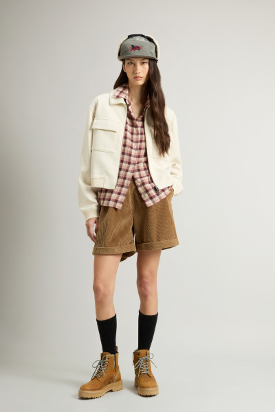 MELEGÍTŐ FELSŐ WOOLRICH SUPER SOFT INTERLOCK SWEATSHIRT - Kép 2