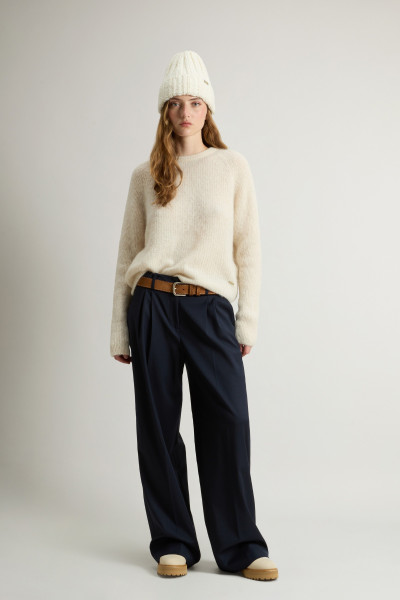 PULÓVER WOOLRICH SOFT ALPACA CREWNECK - Kép 2