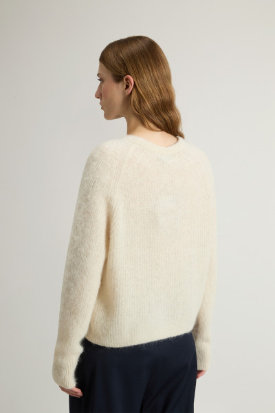 PULÓVER WOOLRICH SOFT ALPACA CREWNECK - Kép 3