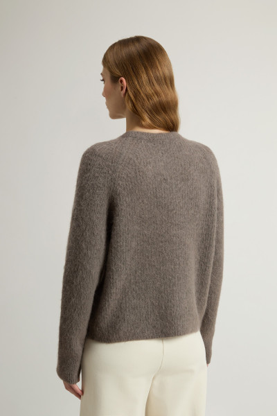 PULÓVER WOOLRICH SOFT ALPACA CREWNECK - Kép 3