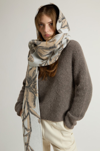 PULÓVER WOOLRICH SOFT ALPACA CREWNECK - Kép 4