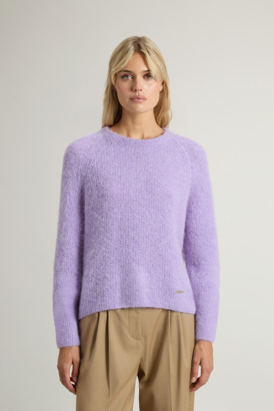 PULÓVER WOOLRICH SOFT ALPACA CREWNECK - Kép 1
