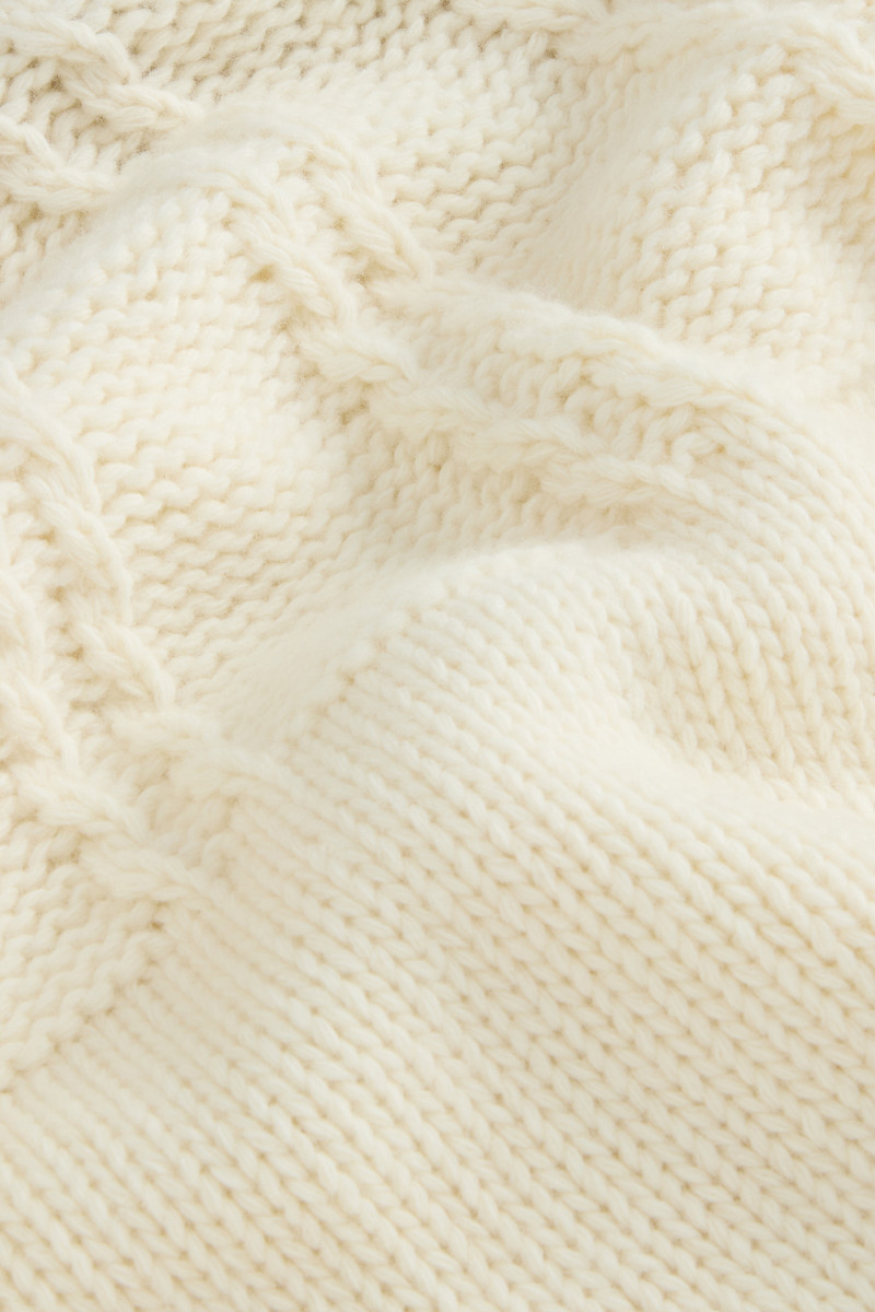 Rolák Woolrich Fairisle Turtleneck Milky Cream