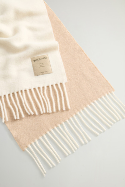 ŠÁLA WOOLRICH COLOR BLOCK WOOL SCARF - Fotografie č. 3