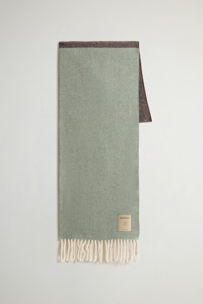 ŠÁL WOOLRICH COLOR BLOCK WOOL SCARF - Fotografia č. 1