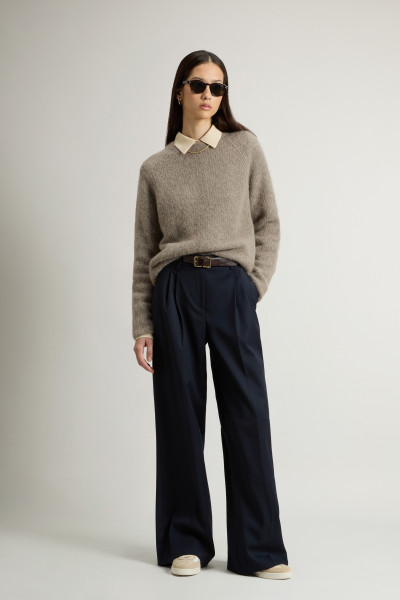 KALHOTY WOOLRICH LIGHT WOOL PANT - Fotografie č. 1