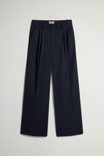 KALHOTY WOOLRICH LIGHT WOOL PANT - Fotografie č. 4