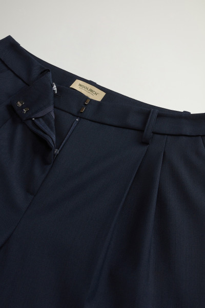 KALHOTY WOOLRICH LIGHT WOOL PANT - Fotografie č. 5