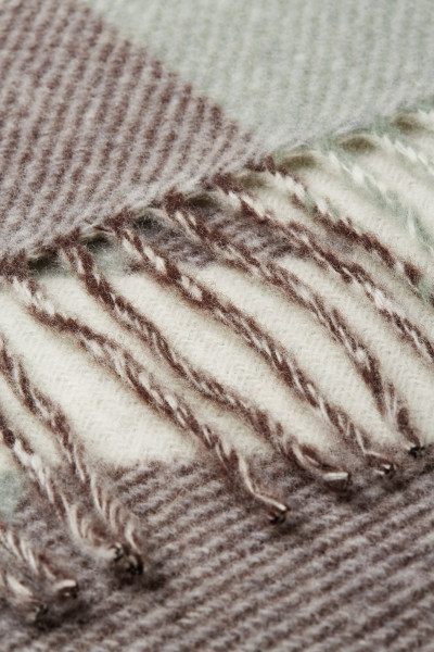 SÁL WOOLRICH WOOL BLEND SCARF - Kép 2
