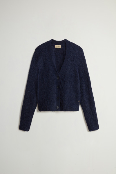 KARDIGAN WOOLRICH SOFT ALPACA CARDIGAN - Fotografie č. 6