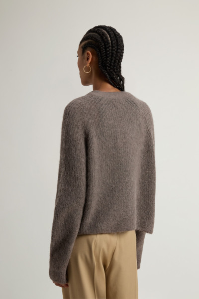 KARDIGAN WOOLRICH SOFT ALPACA CARDIGAN - Fotografie č. 3