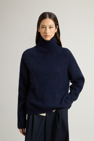 ROLÁK WOOLRICH SOFT ALPACA TURTLENECK - Fotografie č. 1