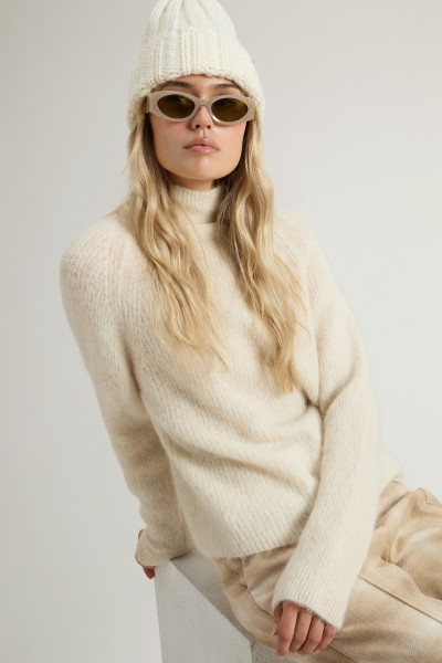 ROLÁK WOOLRICH SOFT ALPACA TURTLENECK - Fotografie č. 4
